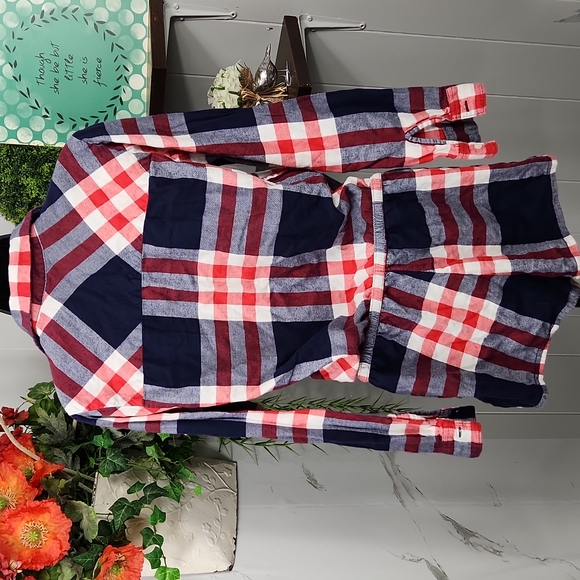 Aerie Flannel Sleep Romper - Picture 6 of 8